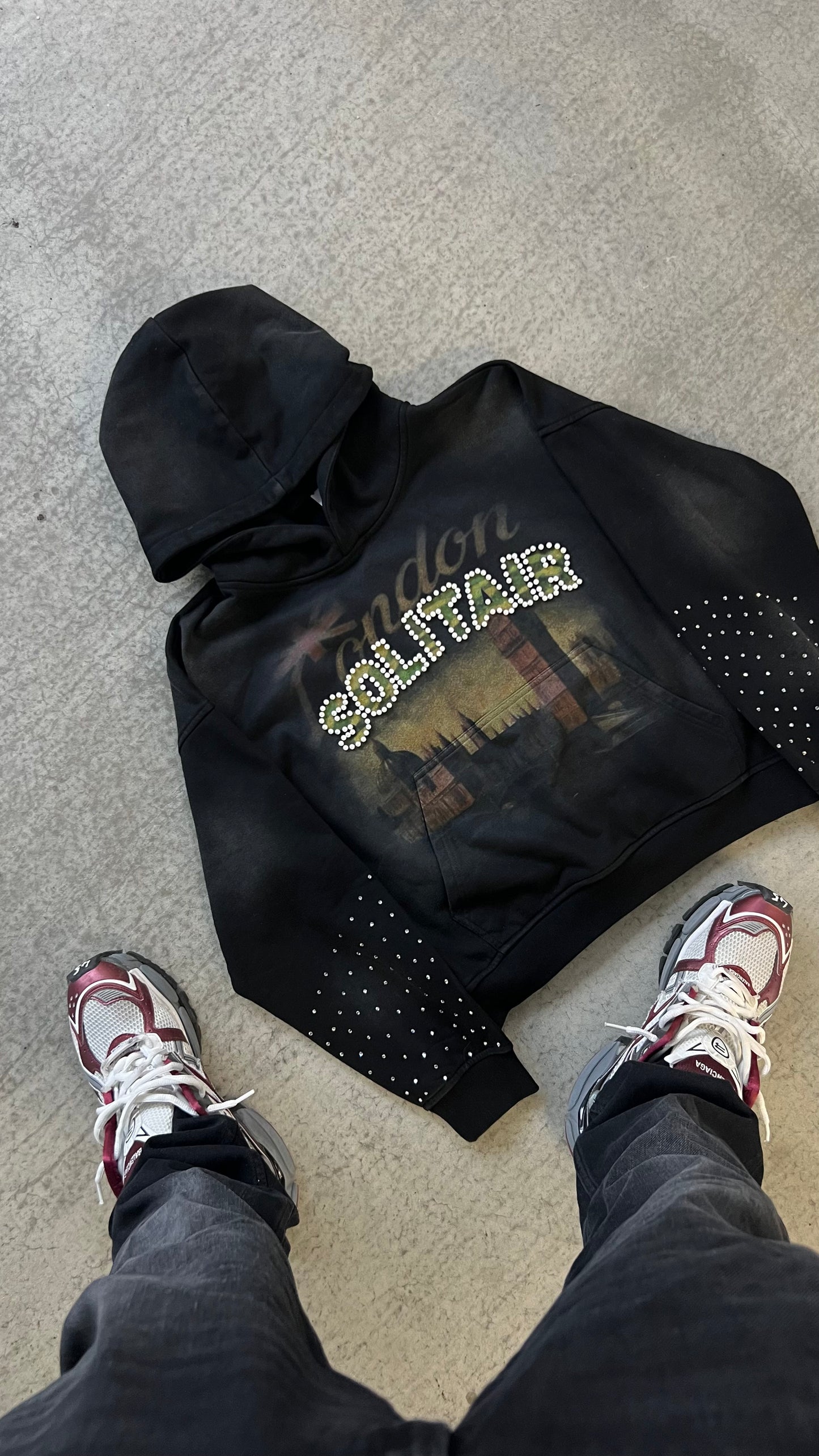 LDN Hoodie Black